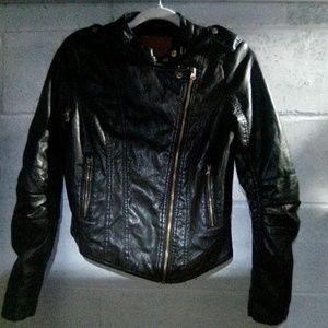 Miss London leather jacket